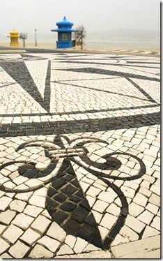 Um trajecto pela calçada portuguesa - Foz do Arelho