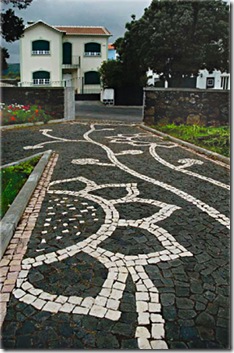 Um trajecto pela calçada portuguesa - Ponta Negra - Ilha Terceira - Açores
