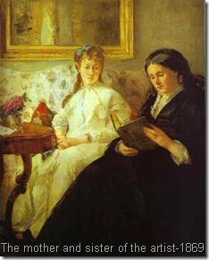 The mother and sister of the artist-1869