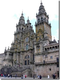 Catedral de Santiago de Compostela_ fachada de Fernando de Casas Novoa