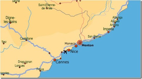 Menton - C'est la ville la plus orientale de la Côte d’Azur, située à la frontière franco-italienne_ entre Monaco et l’Italie.
