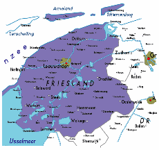 Mapa_friesland