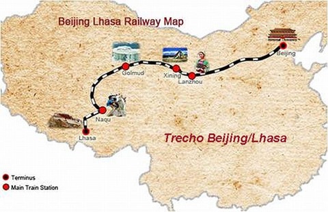 Mapa Beijing_Lhasa